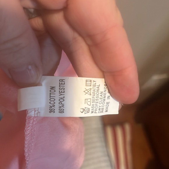 Elegant Pink Long Sleeve Women's Top - Picture 4 of 5